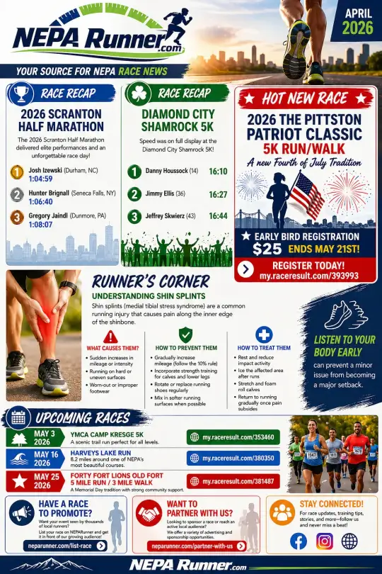 NEPARUNNER Newsletter Preview